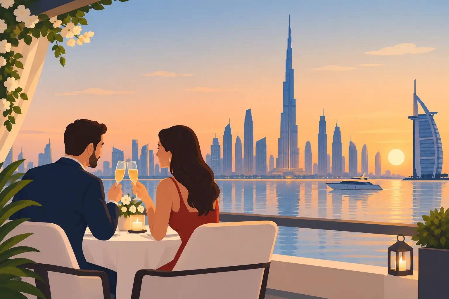 8 Ways to Celebrate an Anniversary in Dubai